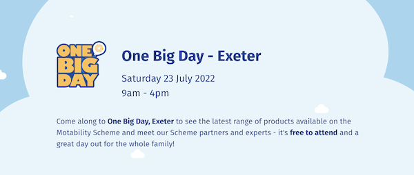 One Big Day, 23rd July 2022 – Exeter