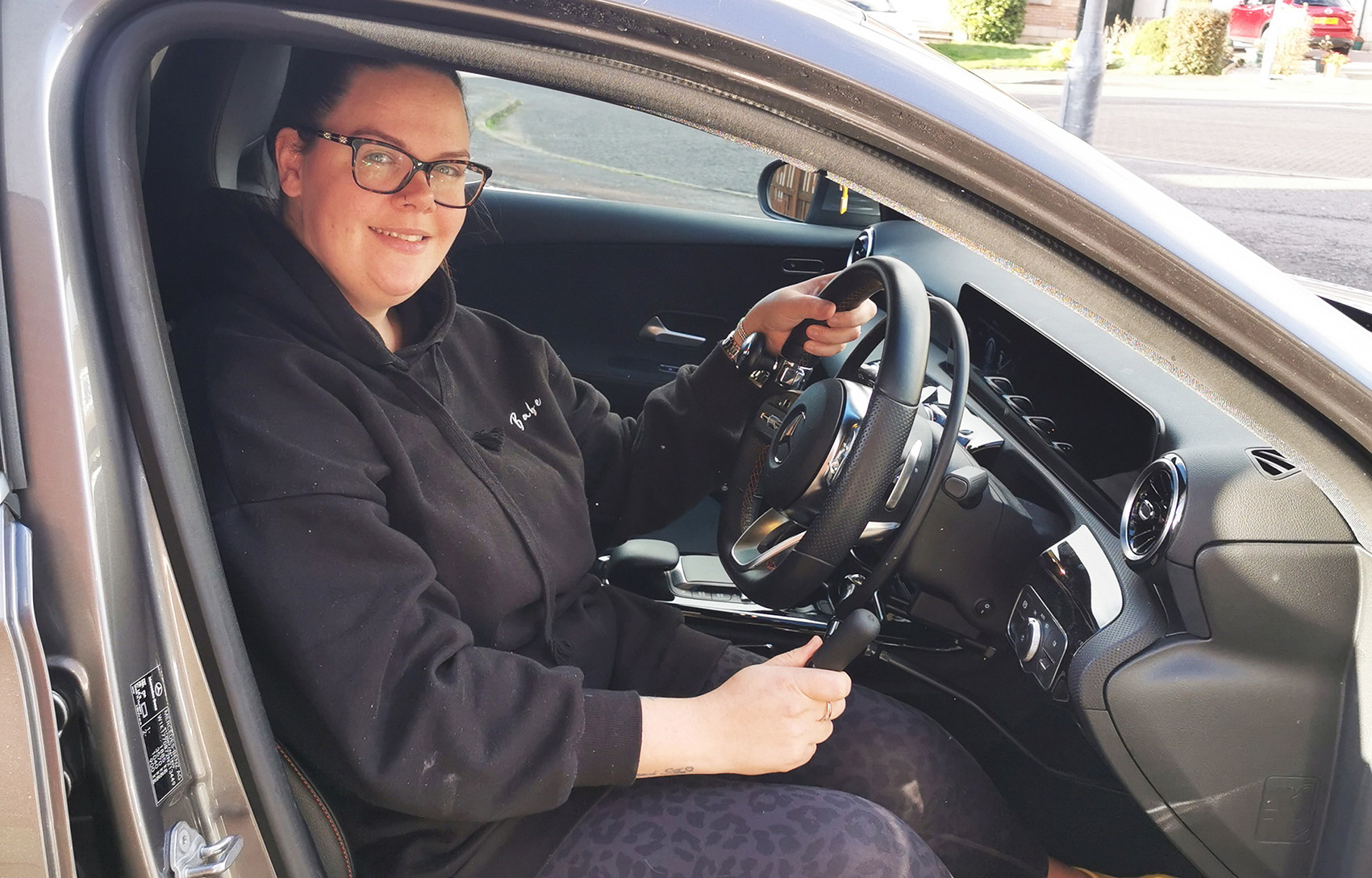 Ayrshire’s Sarah with MS ‘back being Mum’ thanks  to DriveAbility Scotland