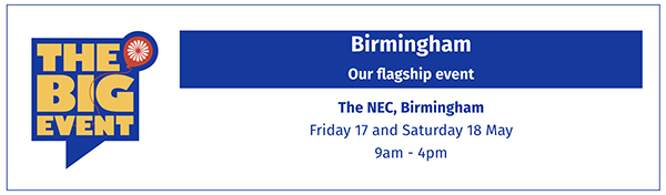 The Big Event – Birmingham, Friday 17 and Saturday 18 May 2024