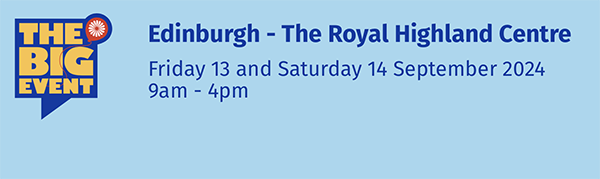 The Big Event – Edinburgh – The Royal Highland Centre, Friday 13 and Saturday 14 September 2024