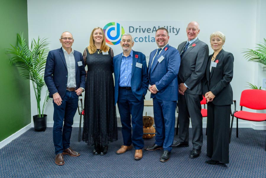 Guests at the DriveAbility Scotland Opening